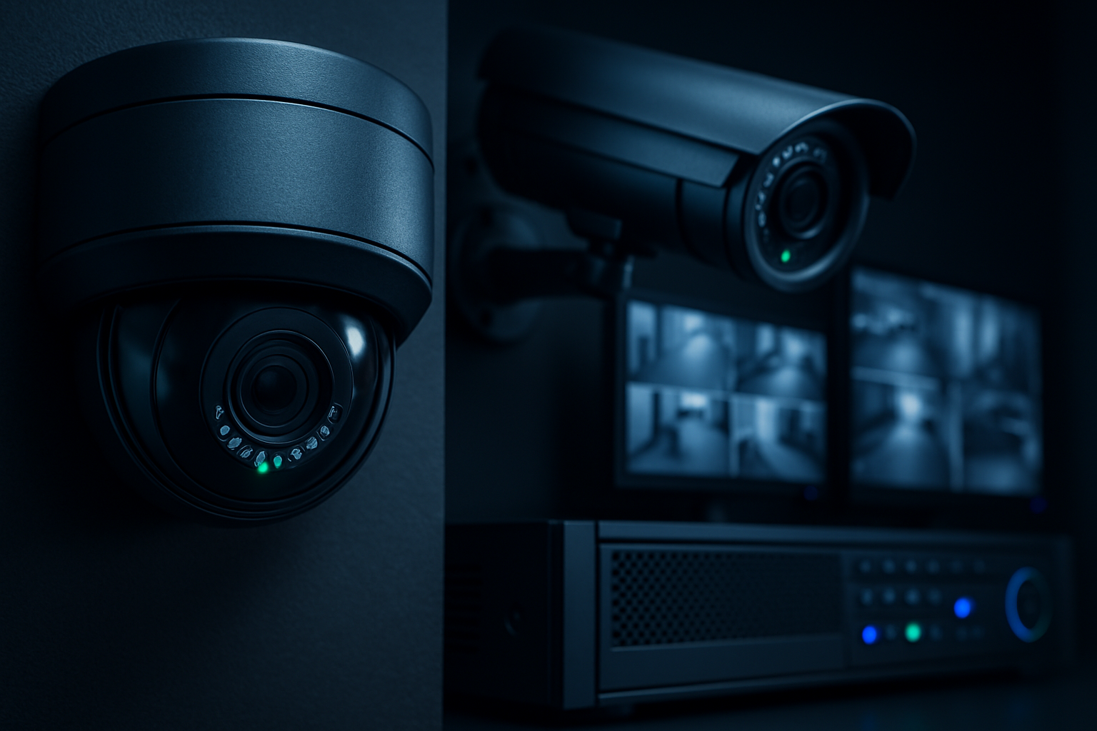 كاميرات المراقبة الثابتة